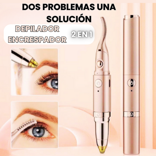 DEPILADOR Y ENCRESPADOR 2 EN 1